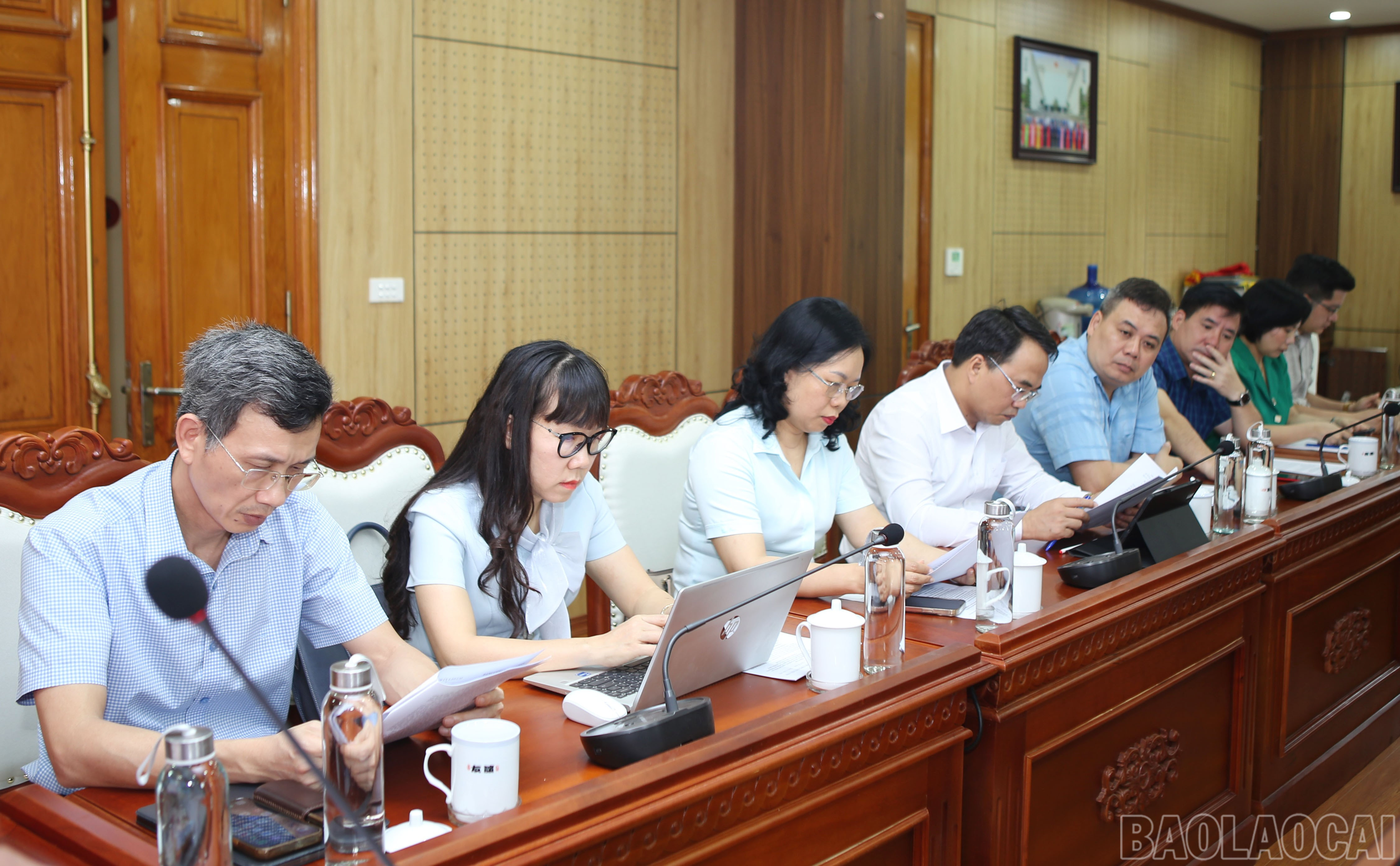 Các đại biểu dự hội nghị. baolaocai-br_5.jpg