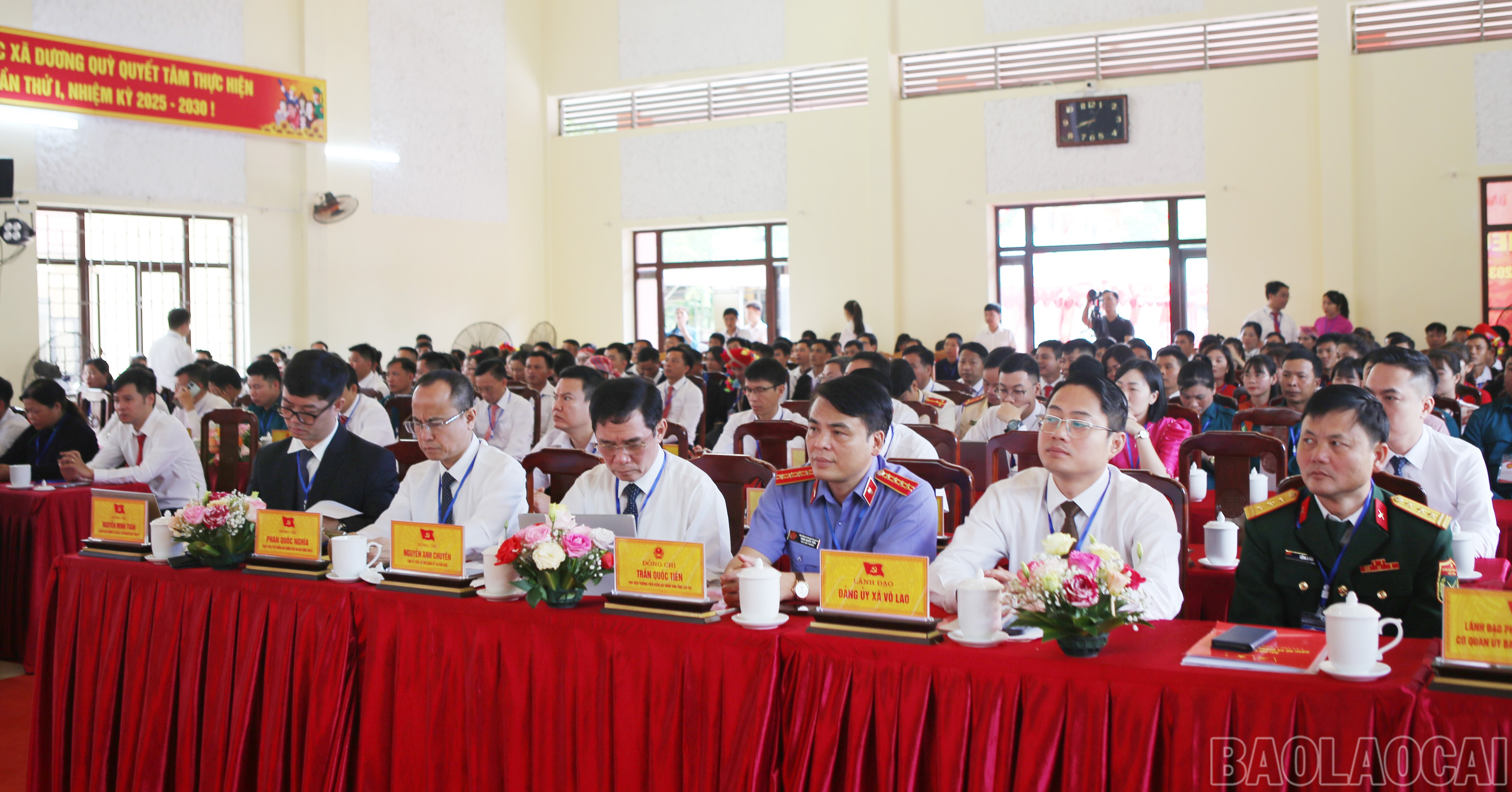 Các đại biểu dự đại hội. baolaocai-br_5.jpg