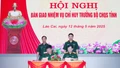 Bộ CHQS tỉnh bàn giao nhiệm vụ Chỉ huy trưởng