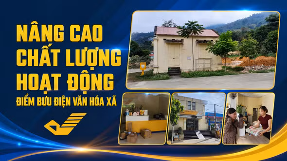 Nâng cao chất lượng hoạt động điểm bưu điện văn hóa xã