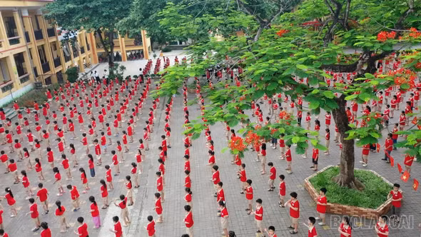 Nâng cao tầm vóc trong lứa tuổi học đường
