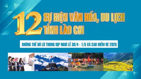 INFOGRAPHIC: Những sự kiện văn hóa, du lịch hấp dẫn trong kỳ nghỉ lễ và cao điểm du lịch hè 2026