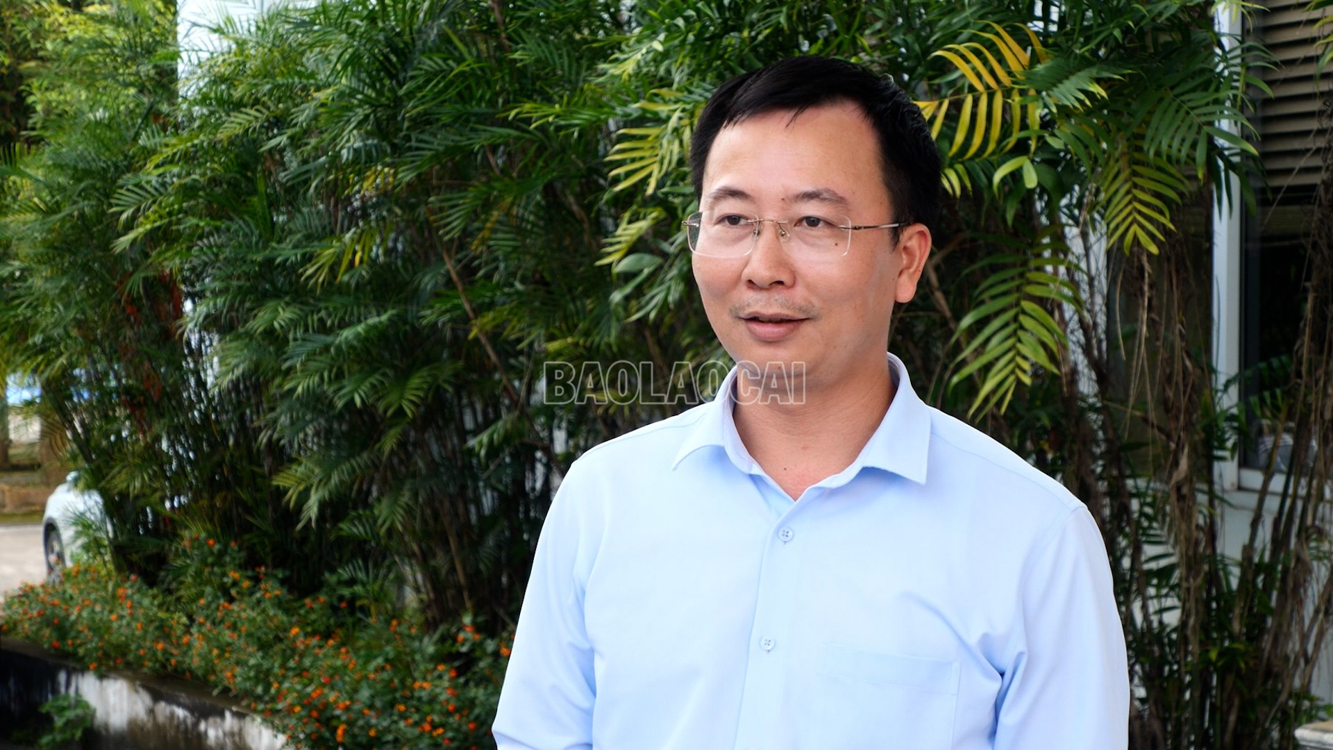 Ông Nguyễn Tiến Thành, đại diện Ban Quản lý Dự án đầu tư xây dựng tỉnh Lào Cai. baolaocai-c_e11.jpg