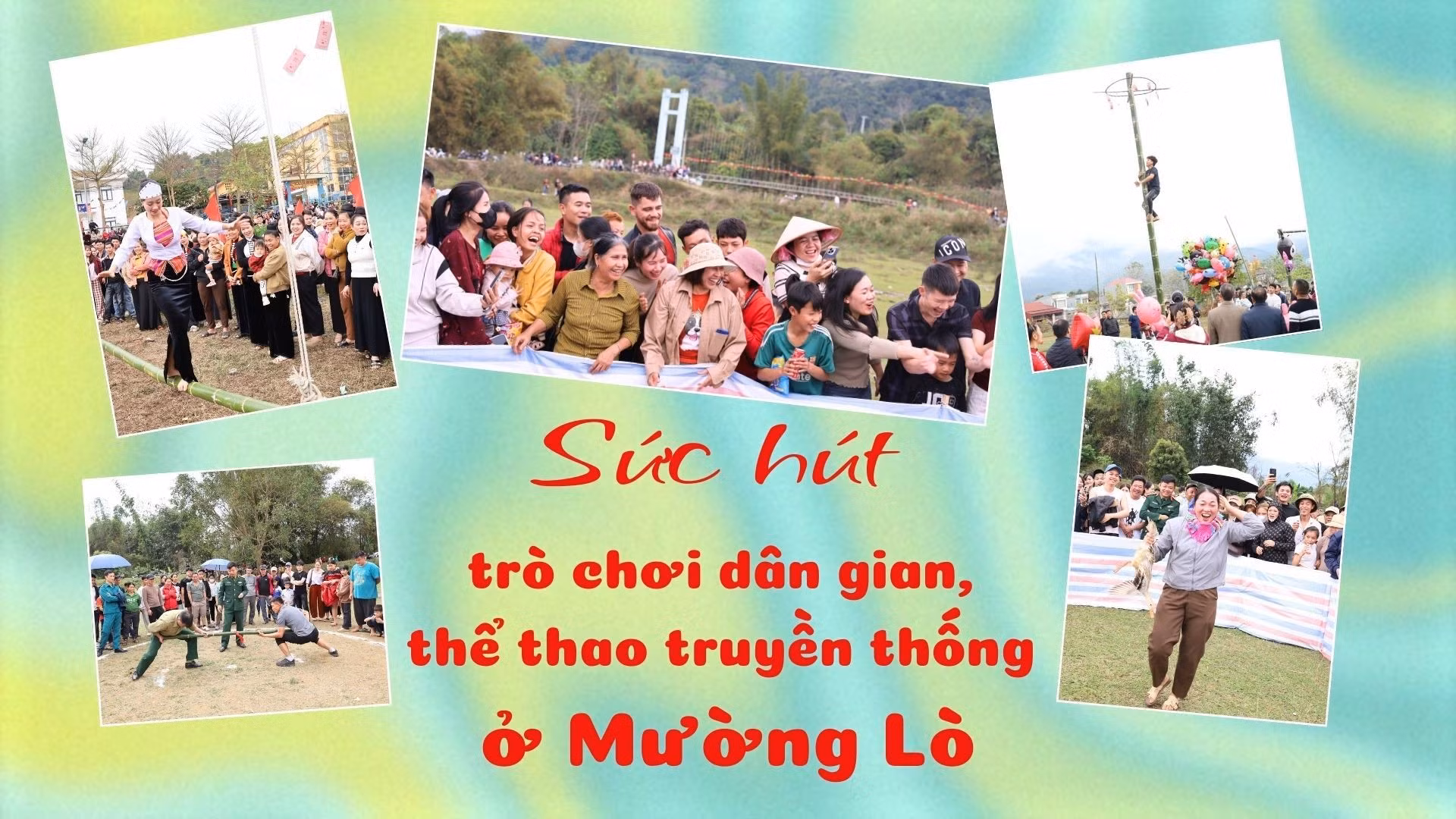 Sức hút trò chơi dân gian, thể thao truyền thống ở Mường Lò