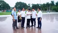 Khảo sát thực tế vị trí đặt tượng đài Chủ tịch Hồ Chí Minh tại Quảng trường 19/8