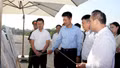 Phó Bí thư Tỉnh ủy Nguyễn Thế Phước kiểm tra tiến độ giải phóng mặt bằng Khu công nghiệp Trấn Yên