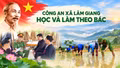Công an xã Lâm Giang học và làm theo Bác