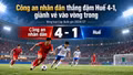 Công an nhân dân thắng đậm Huế 4-1, giành vé vào vòng trong