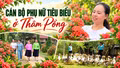 Cán bộ phụ nữ tiêu biểu ở Thâm Pồng