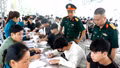 Quy Mông: Hơn 300 thanh niên sơ tuyển nghĩa vụ quân sự, công an năm 2027