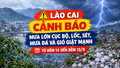 Lào Cai cảnh báo mưa lớn cục bộ, lốc, sét, mưa đá và gió giật mạnh từ đêm 14 đến đêm 15/9