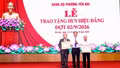 Phường Yên Bái: 731 đảng viên được tặng, truy tặng Huy hiệu Đảng đợt 2/9