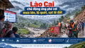 Lào Cai chủ động ứng phó với mưa lớn, lũ quét, sạt lở đất