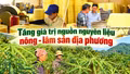 Tăng giá trị nguồn nguyên liệu nông - lâm sản địa phương