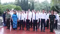 Đoàn đại biểu tỉnh Lào Cai dâng hương tưởng niệm Chủ tịch Hồ Chí Minh, viếng các Anh hùng liệt sĩ