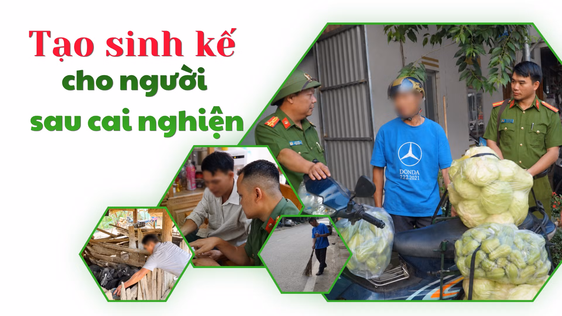 Tạo sinh kế cho người sau cai nghiện