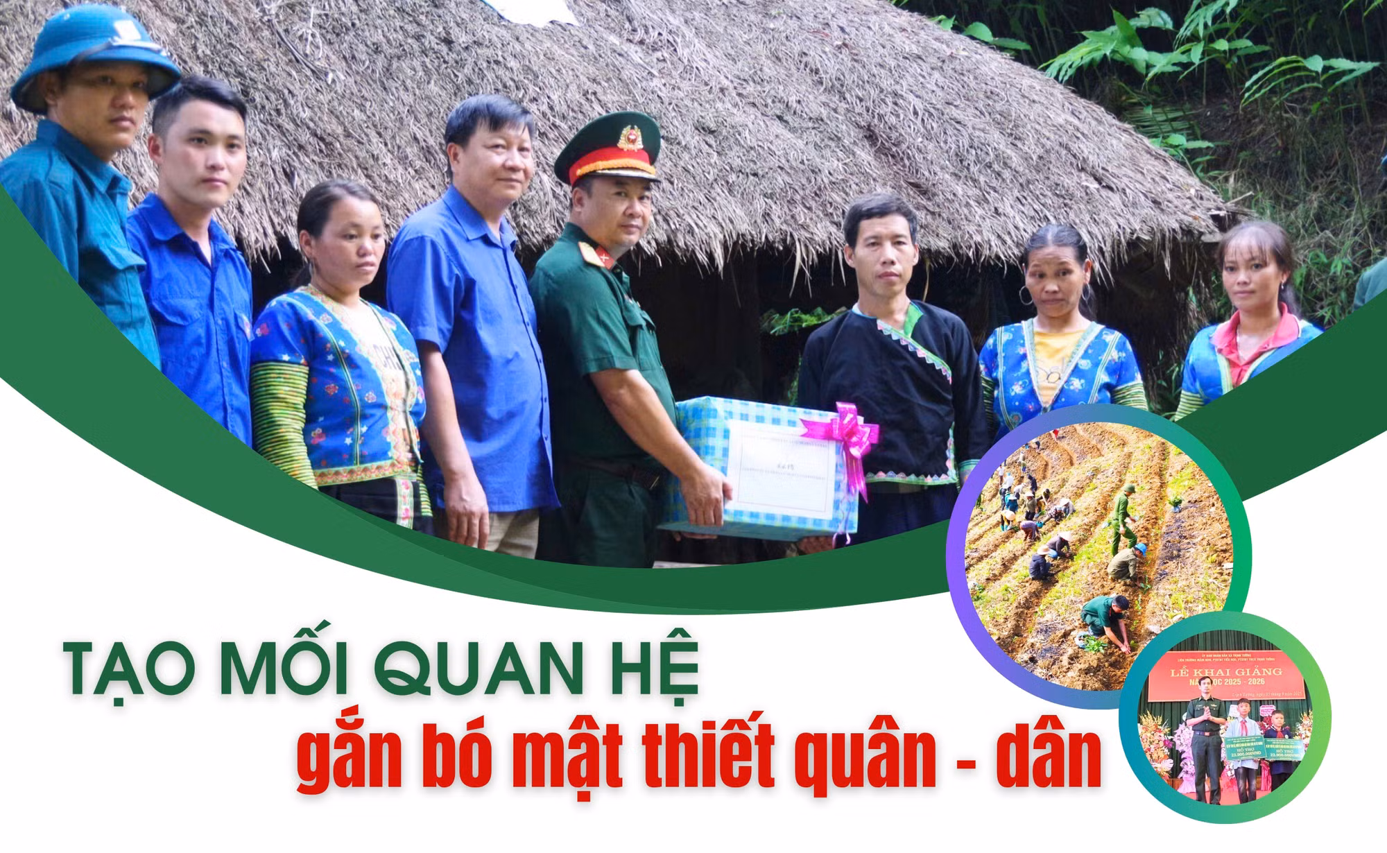 Gắn bó mật thiết quân – dân