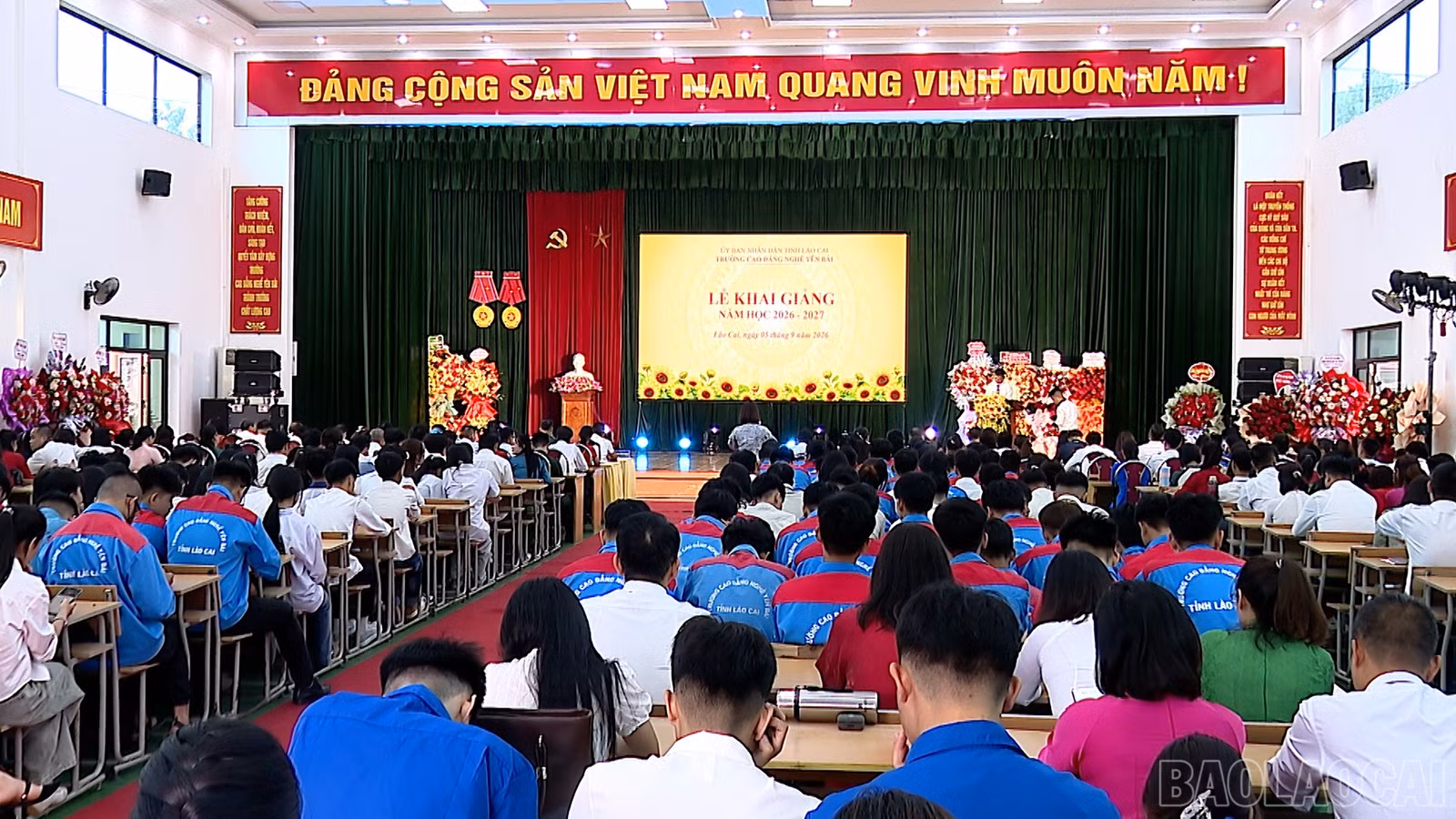 Quang cảnh Lễ Khai giảng năm học 2026 - 2027.