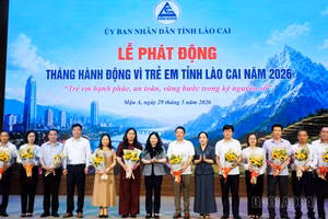 Lào Cai phát động Tháng hành động vì trẻ em năm 2026