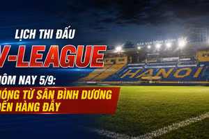 Lịch thi đấu V-League hôm nay 5/9: Nóng từ sân Bình Dương đến Hàng Đẫy