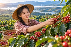 Giá cà phê hôm nay (25/10): Trong nước và thế giới đồng loạt giảm
