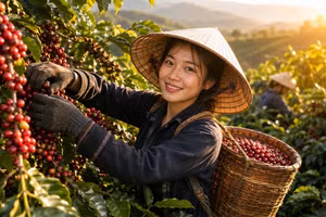 Giá cà phê hôm nay (13/9): Cùng chiều thế giới, giá cà phê trong nước giảm nhẹ