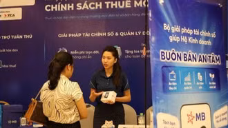 MB đồng hành cùng hộ kinh doanh cập nhật quy định thuế mới