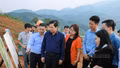 Thường trực Tỉnh ủy kiểm tra, đôn đốc tiến độ xây dựng trường học tại các xã biên giới thuộc giai đoạn 2