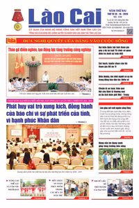 Báo Lào Cai Thường kỳ số 330 ra ngày 28/10/2026