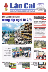 Báo Lào Cai Thường kỳ số 281 ra ngày 20/8/2026