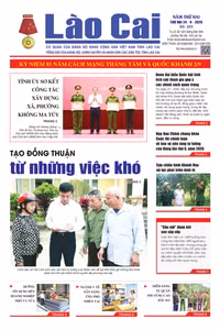 Báo Lào Cai Thường kỳ số 283 ra ngày 24/8/2026