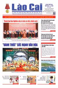 Báo Lào Cai Thường kỳ số 285 ra ngày 26/8/2026