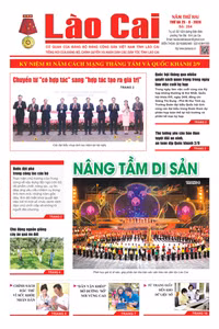 Báo Lào Cai Thường kỳ số 284 ra ngày 25/8/2026