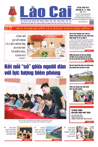 Báo Lào Cai Thường kỳ số 277 ra ngày 14/8/2026