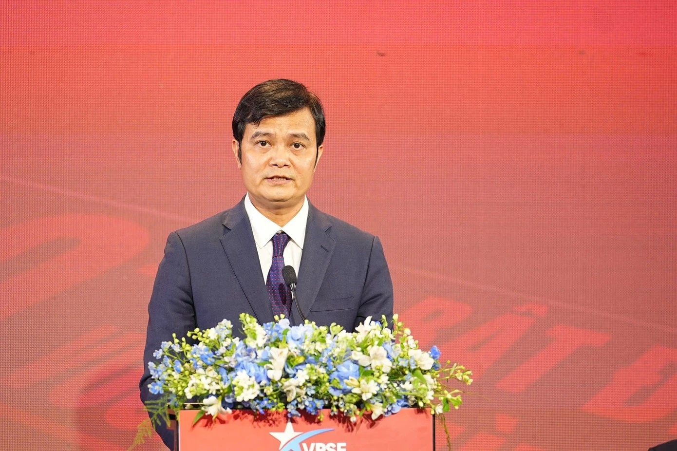Bí thư thứ nhất Trung ương Đoàn Bùi Quang Huy phát biểu.