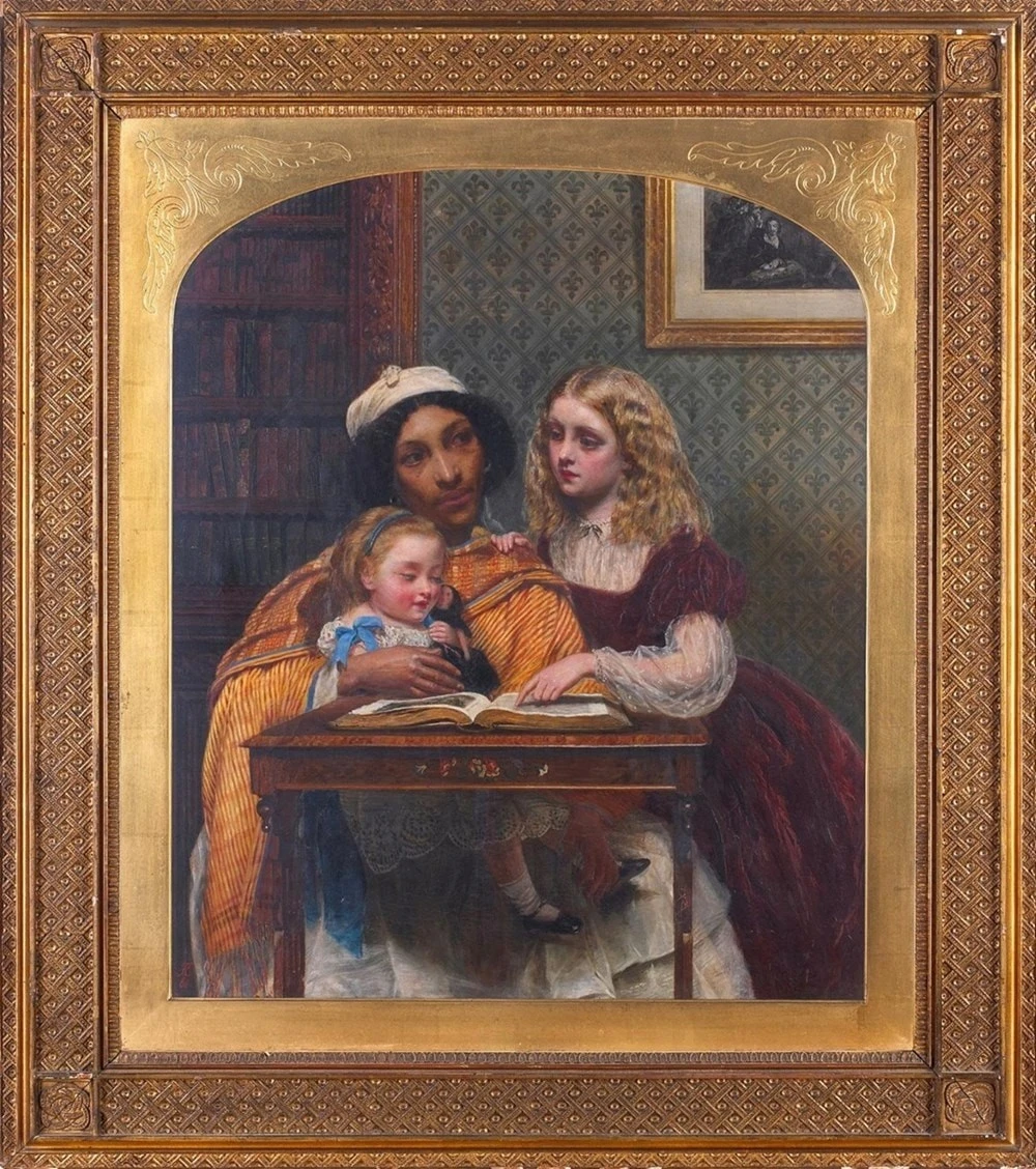 Tác phẩm "The Young Teacher" (Cô giáo trẻ).