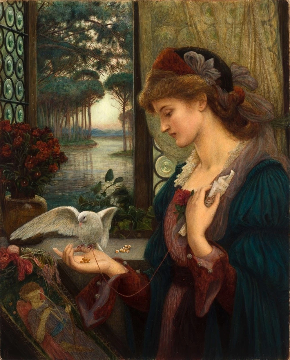 Tác phẩm "Love’s Messenger" (Sứ giả tình yêu).