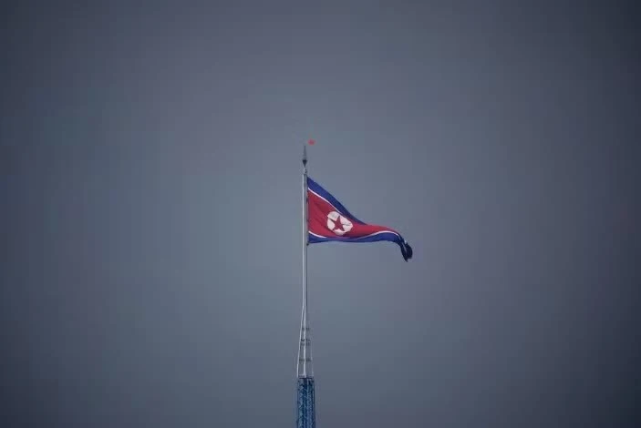 Quốc kỳ Triều Tiên. (Ảnh: Reuters)