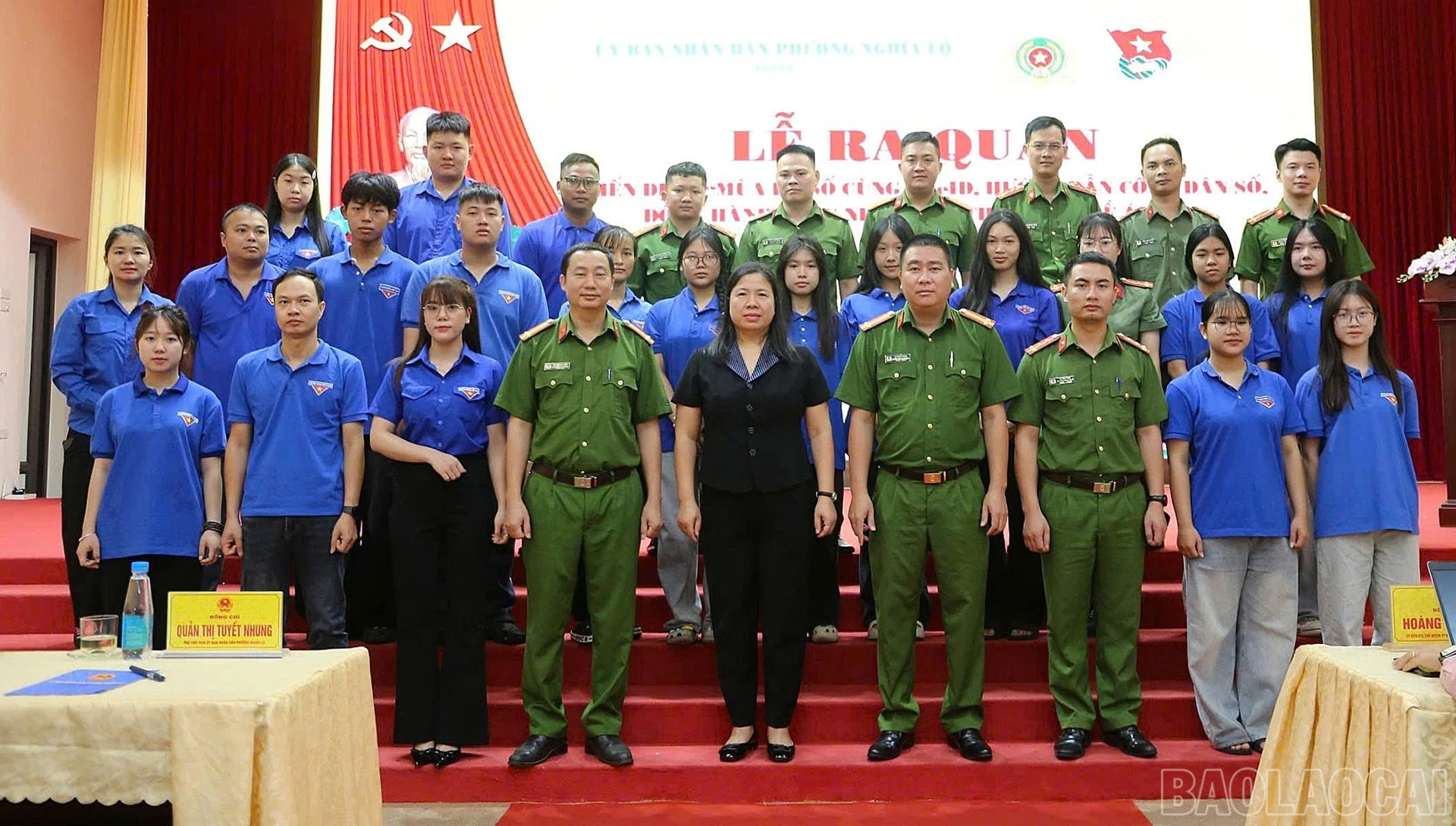 Ra mắt đội hình hỗ trợ trực tiếp.