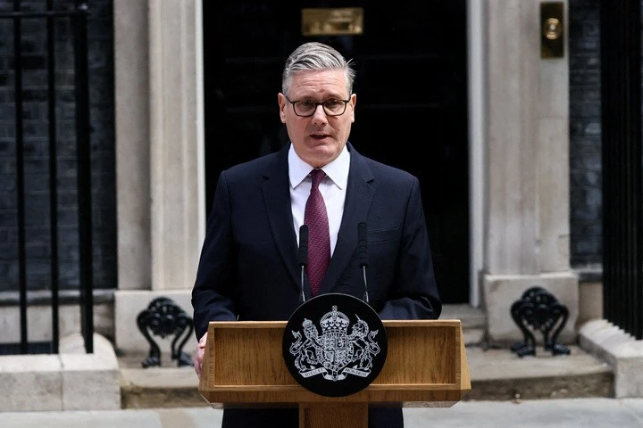 Thủ tướng Anh Keir Starmer tuyên bố từ chức. (Ảnh: Reuters)
