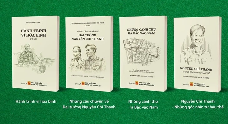 4 cuốn sách về gia đình "Tướng Thanh - Tướng Vịnh" trong tháng 9.