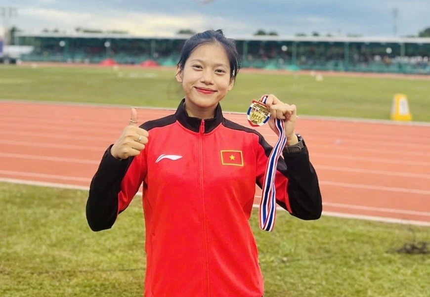 Hoàng Thị Ngọc Anh được kỳ vọng sẽ thay thế Nguyễn Thị Oanh trong tương lai.