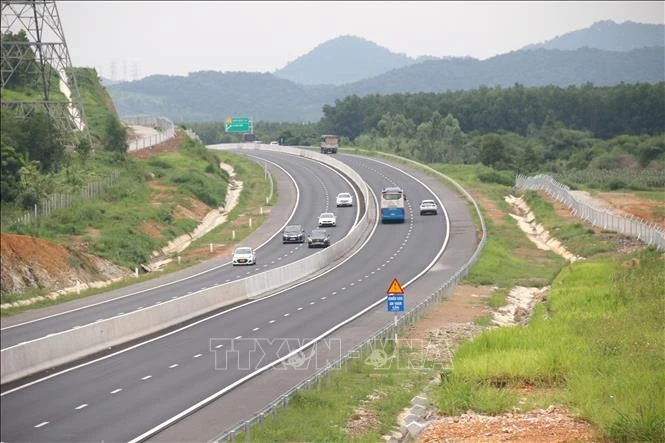Đoạn cao tốc Phan Thiết - Dầu Giây tại lý trình Km25+419. Ảnh tư liệu