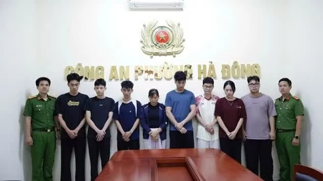 Các đối tượng trong vụ án.