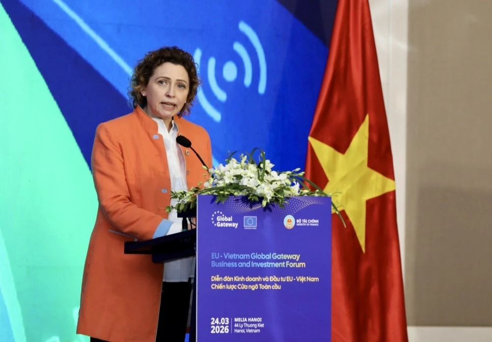 Bà Nicola Beer cho biết EIB sẽ tiếp tục đồng hành cùng Việt Nam thông qua việc cung cấp nguồn tài chính dài hạn.