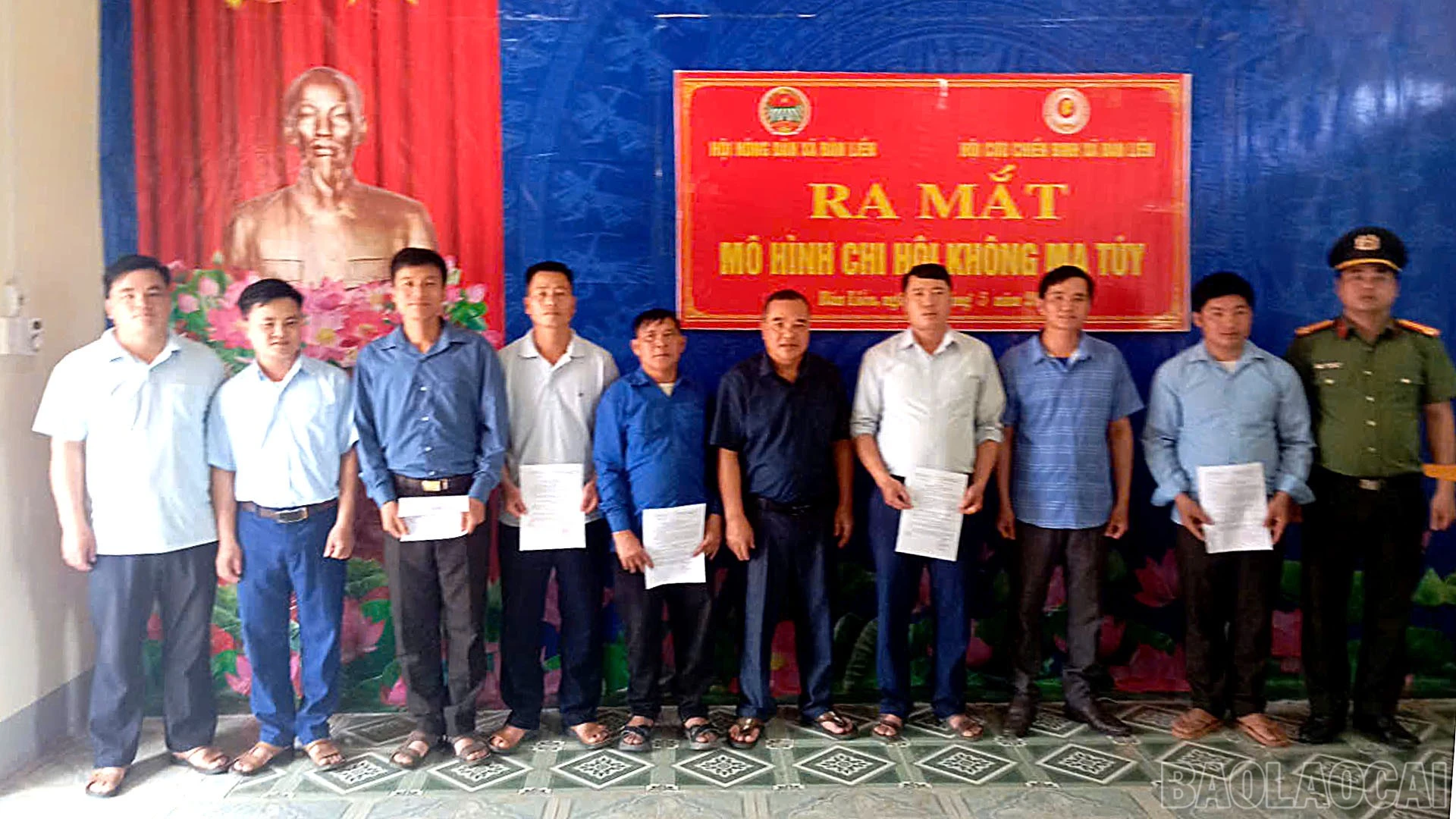 Ra mắt mô hình “Chi hội không ma túy”.