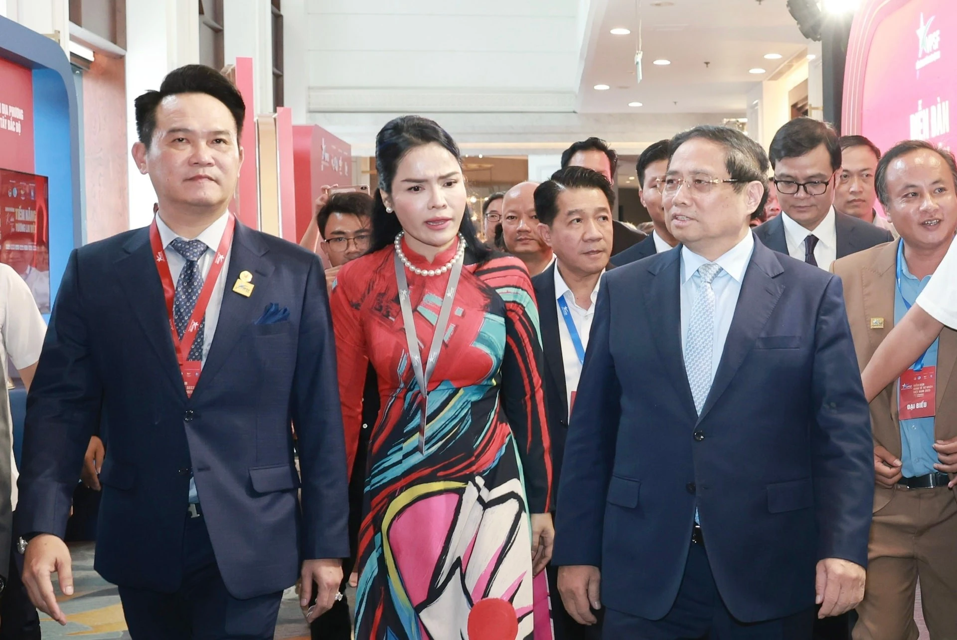 Thủ tướng Chính phủ Phạm Minh Chính dự Diễn đàn Kinh tế tư nhân Việt Nam.