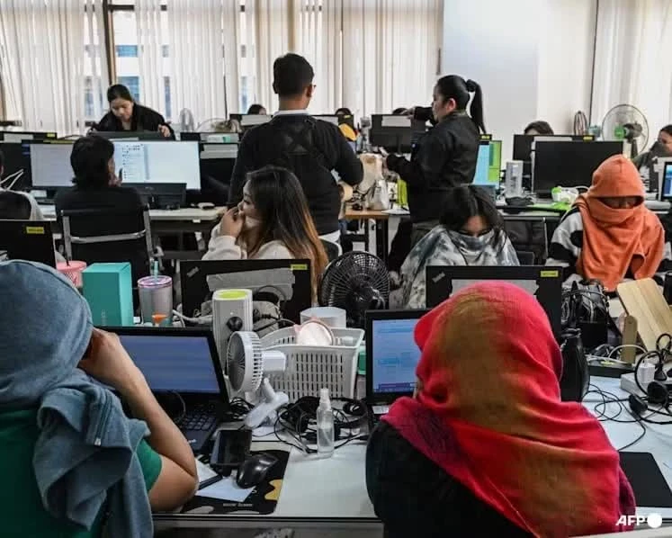Một ổ nhóm lừa đảo trực tuyến bị phát hiện ở Manila, Philippines.