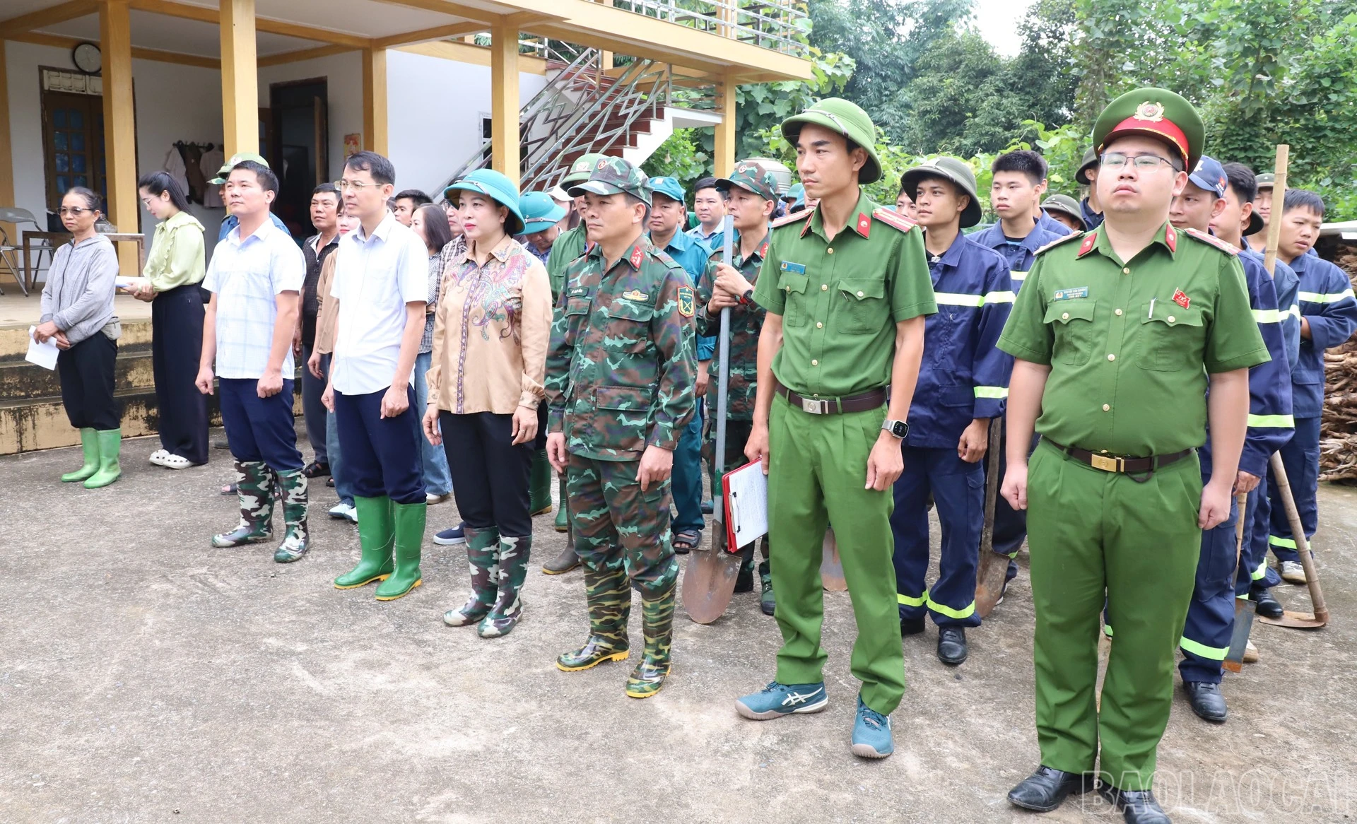 Các đại biểu dự Chương trình "Mầm xanh tri ân".