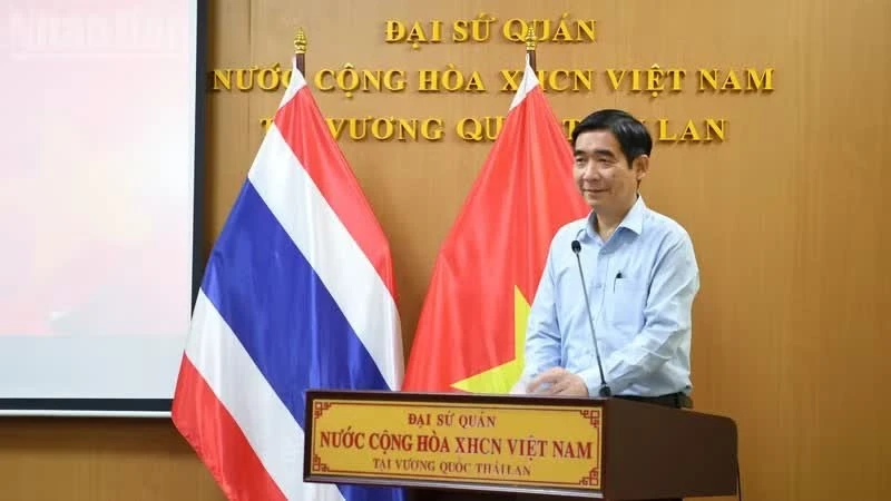 Đại sứ Phạm Việt Hùng nhấn mạnh, những địa danh lưu dấu chân Người tại Thái Lan là chứng tích lịch sử quý báu.